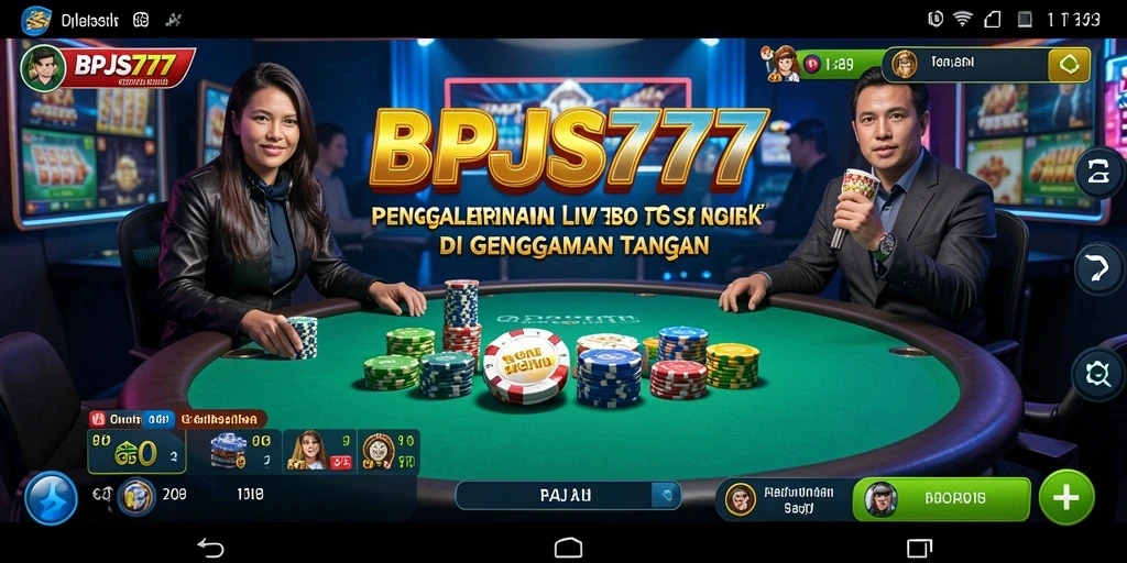 Tampilan gameplay Live Casino yang seru dan interaktif.