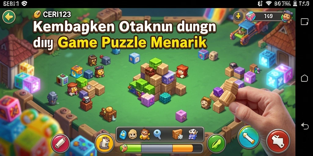 Gameplay seru CERI123 dengan teka-teki menantang yang menggugah pikiran.