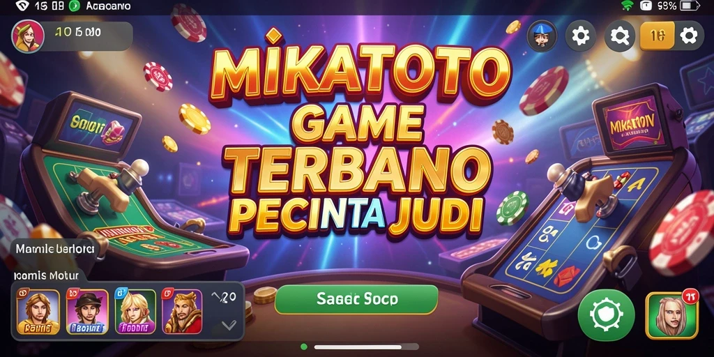 Screenshot gameplay MIKATOTO menampilkan pengalaman Kasino yang mendebarkan.