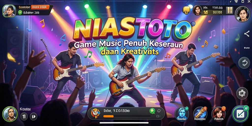 Tampilan gameplay NIASTOTO yang menarik dan penuh warna.